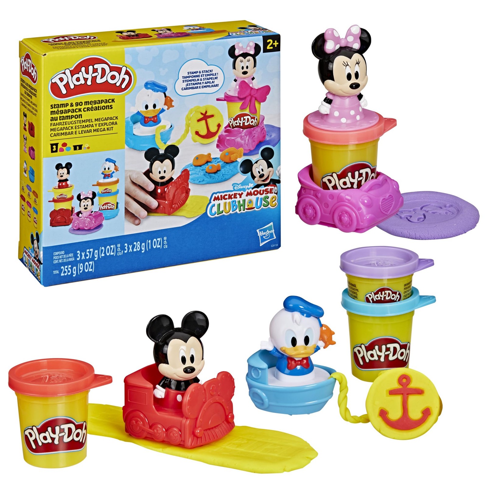 Play-Doh Disney Junior Mickey Mouse Clubhouse, Stamp  Go Megapack with Mickey...