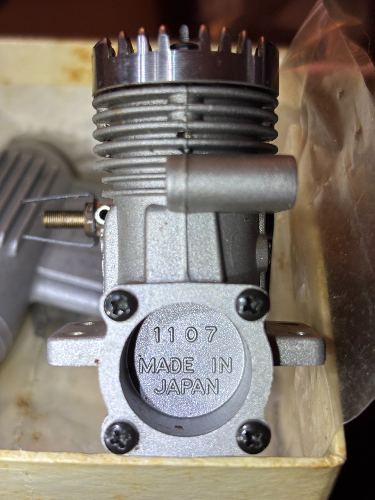 O.S. Max 10F SR model 1107 rc aircraft engine, RARE NIB