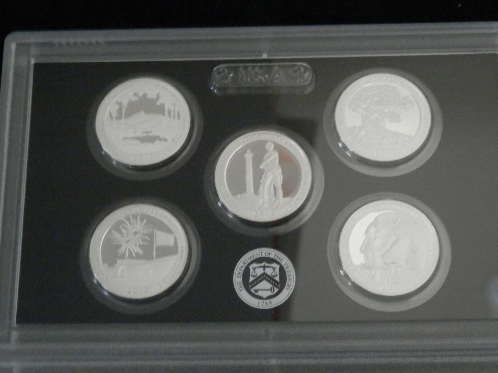 2013-S US MINT Silver Proof Set