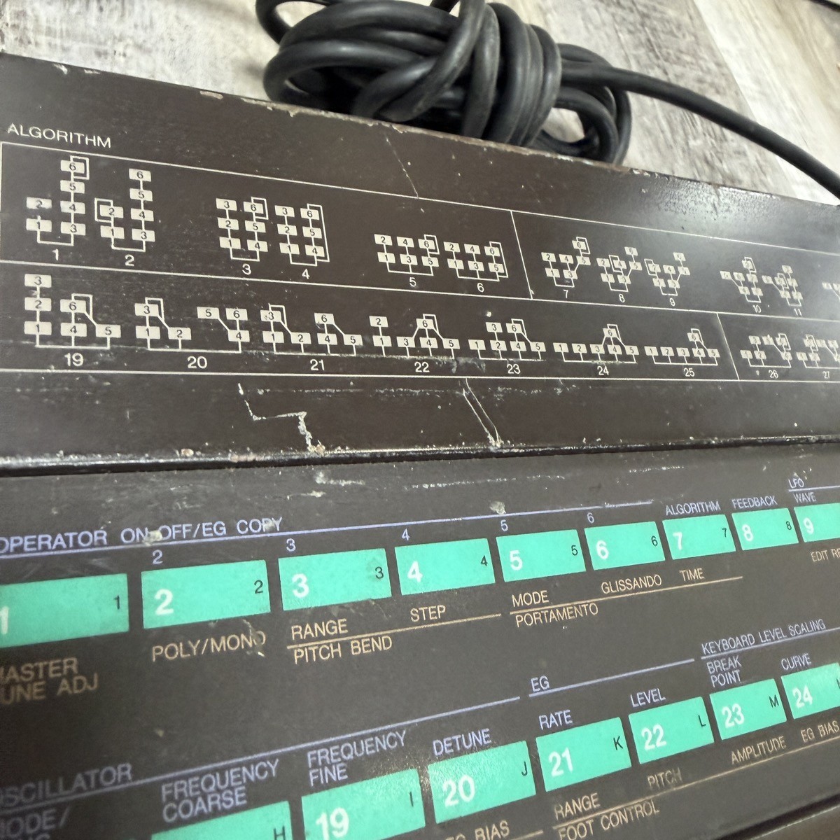 Yamaha DX7 Programmable Algorithm Synthesizer (CP1021761)