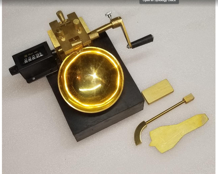 Brass Analog Liquid Limit Apparatus Casagrande Method Determine Moisture Content
