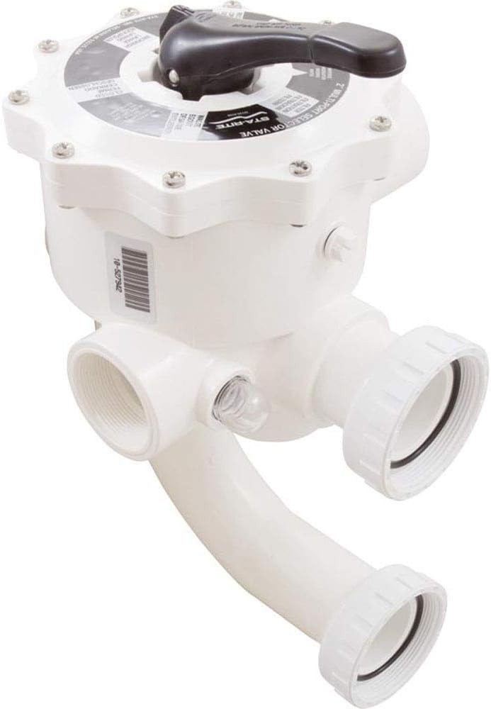 Pentair 18201-0300 Multiport Valve 2-Inch ABS with Unions
