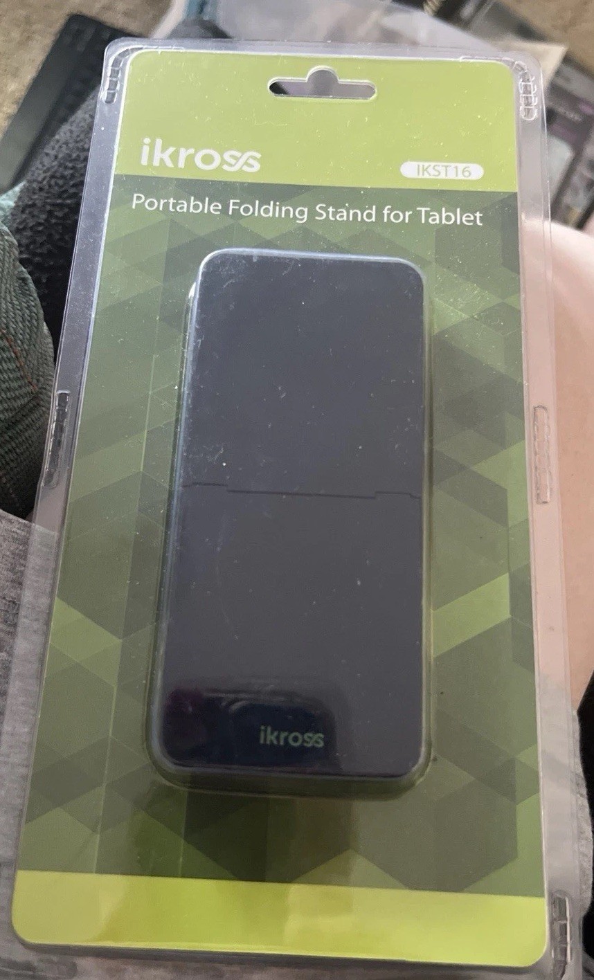 New In Box ikross Portable Folding Stand for Tablet