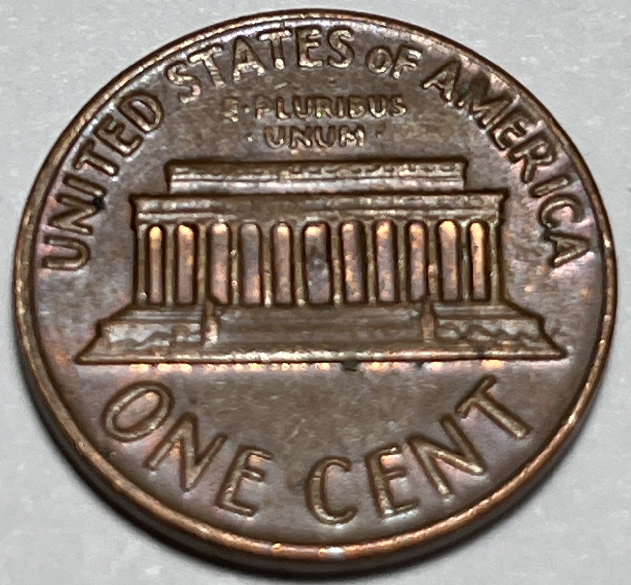 1971 D Lincoln Penny Errors Weak Strike DDR No FG Errors