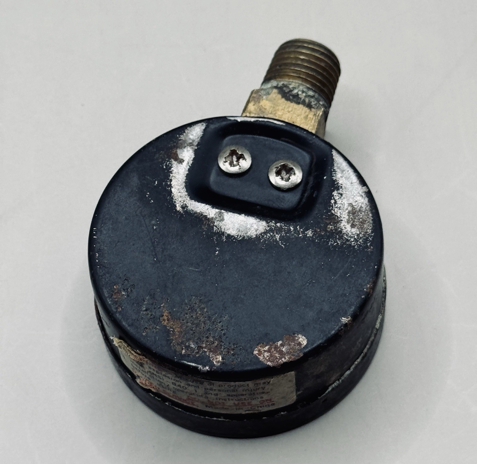 Vintage Water Source PSI Pressure Guage With 1/2" Connection