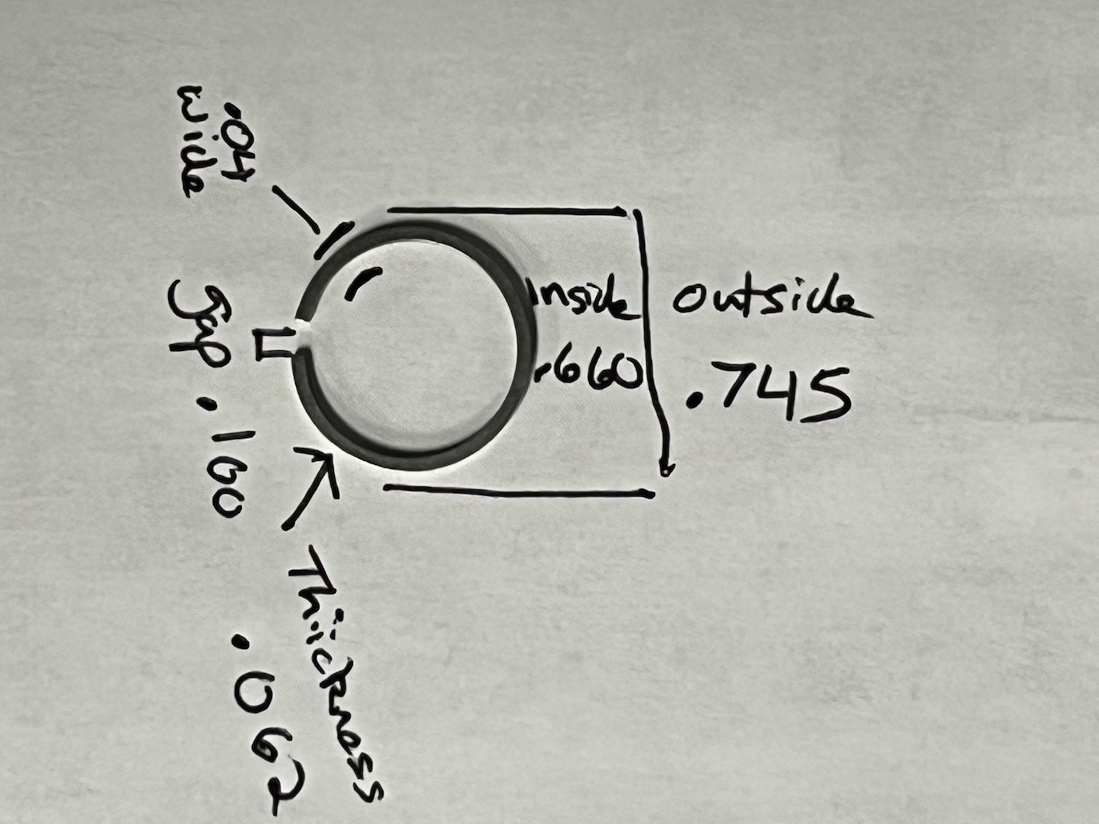 Lot Of 100 Detroit Diesel A4710960313 Turbocharger Metal Seal for DD13