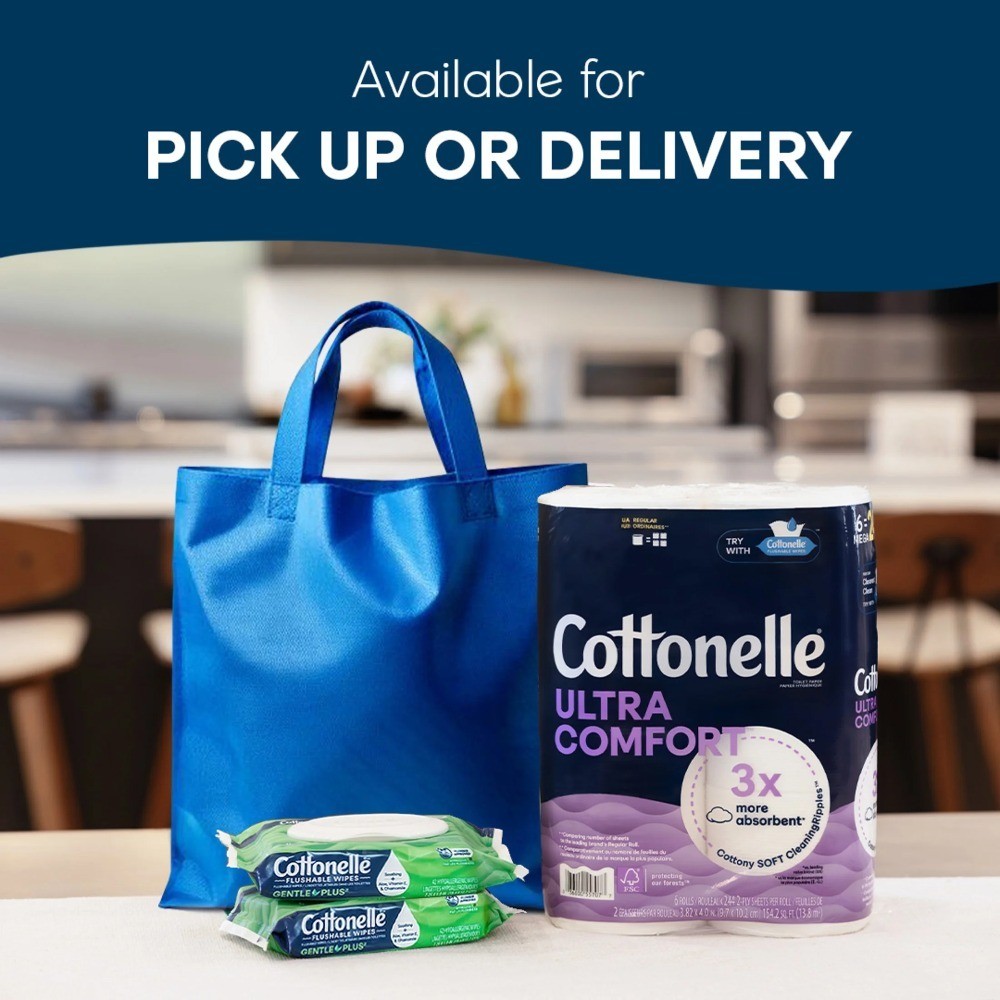 Gentle Plus Flushable Wet Wipes, 4 Flip-Top Packs
