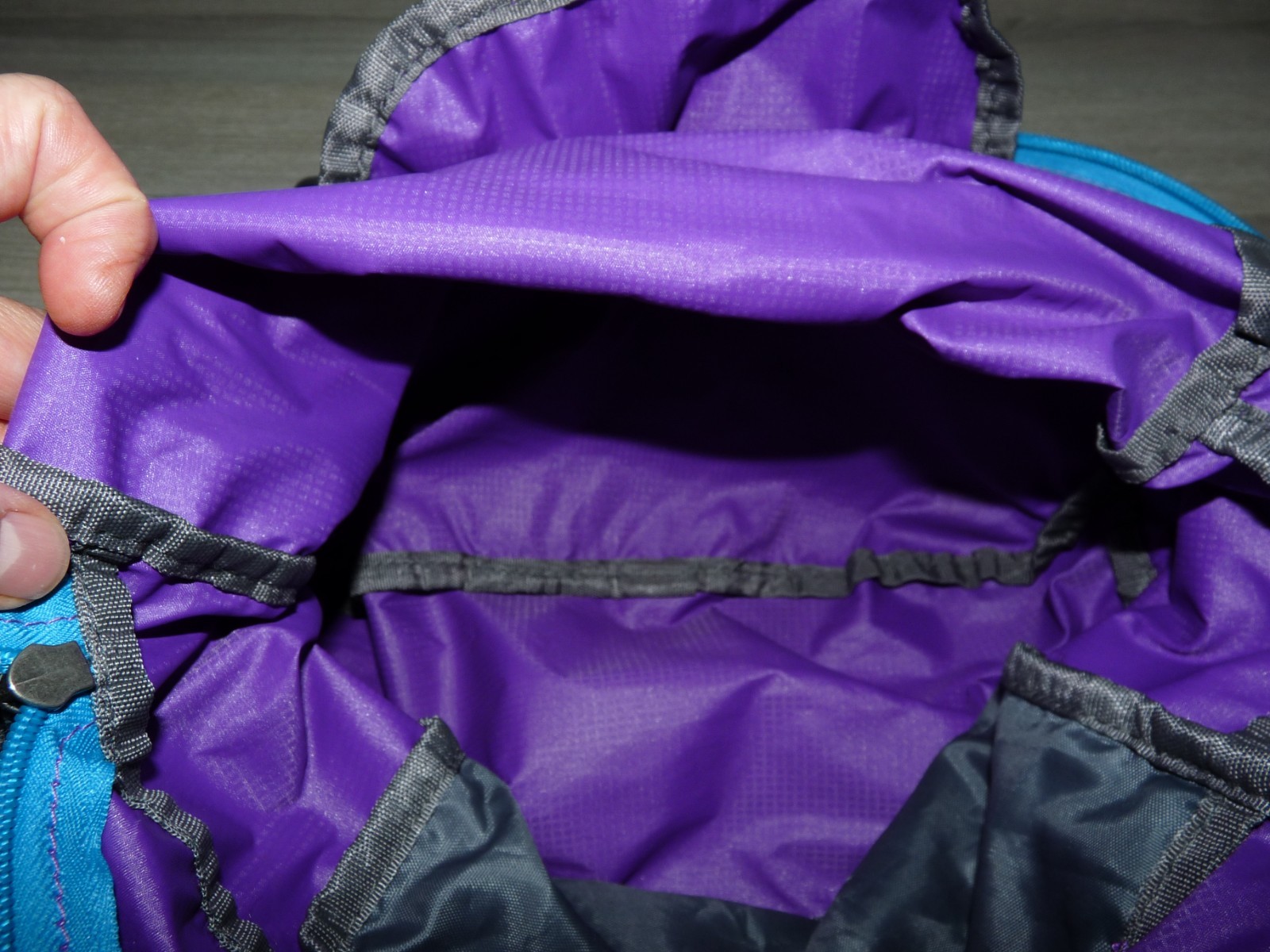 Gonex 16" Backpack Purple Gray Lightweight