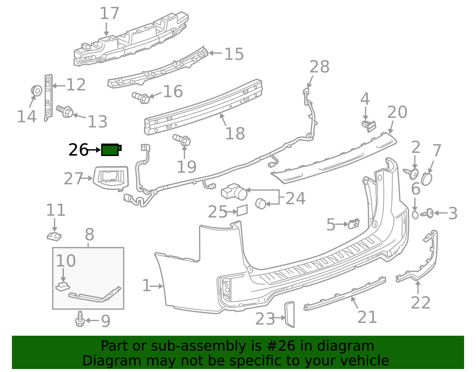 Genuine GM Side Obstacle Detection Control Module 84525874