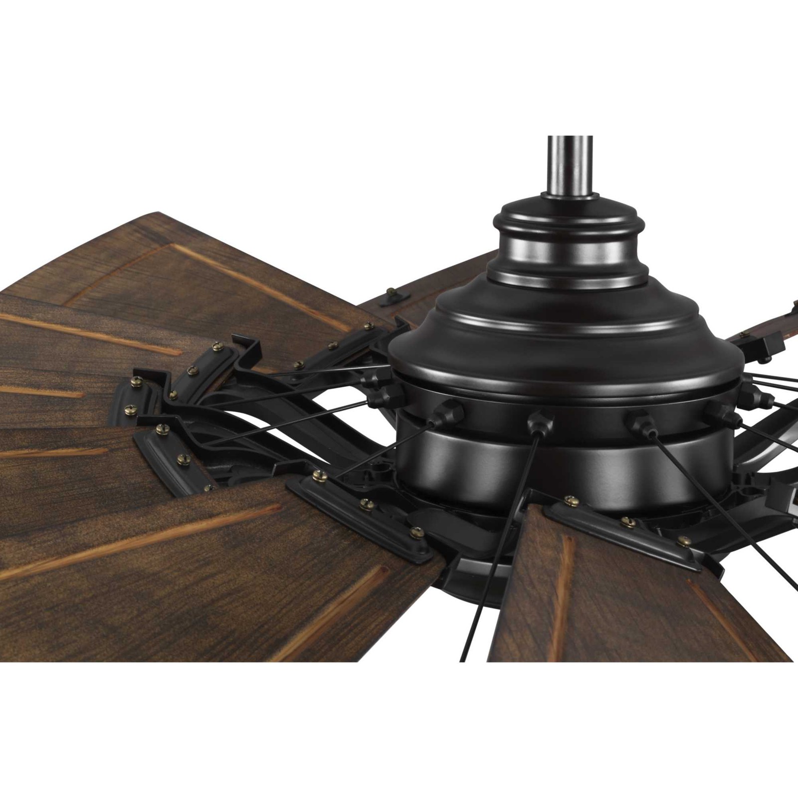 Progress Lighting P250098 Springer II 60" 12 Blade Indoor Ceiling - Nickel