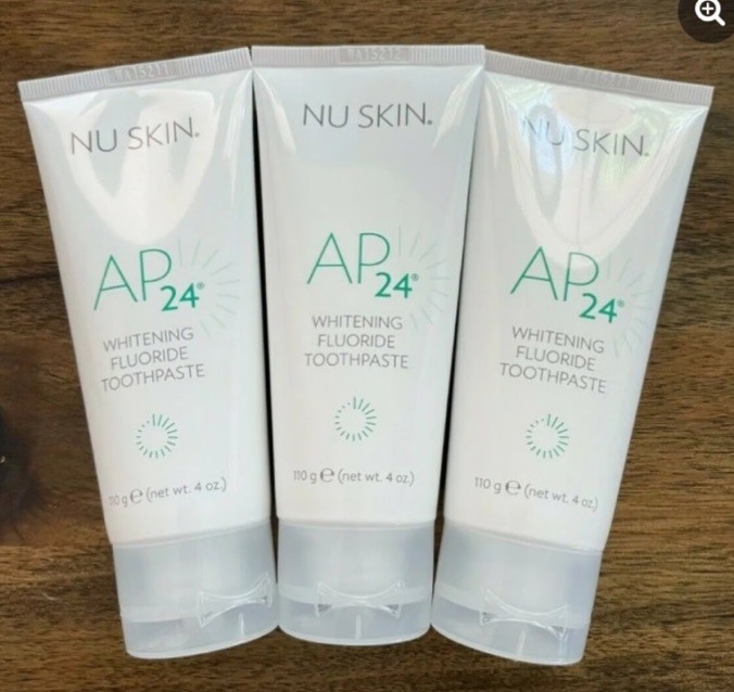 Nu Skin Nuskin AP24 Whitening Fluoride Toothpaste 3 Pack - EXP 10/26-12/26