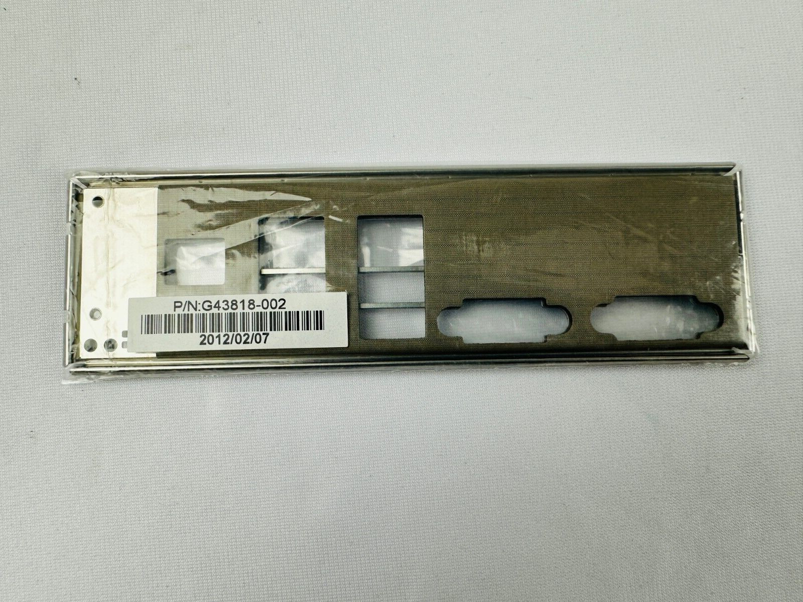 Intel G43818-002 Faceplate
