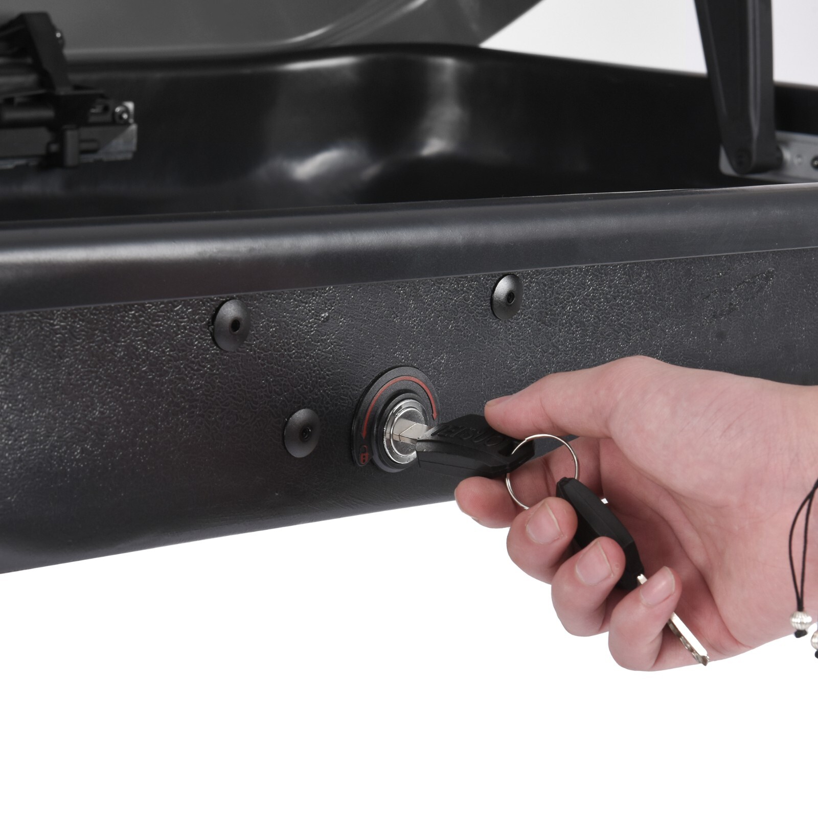 13 FT ³ Rooftop Cargo Box Luggage Carrier w/2 Keys,Both Side Open Easy Install