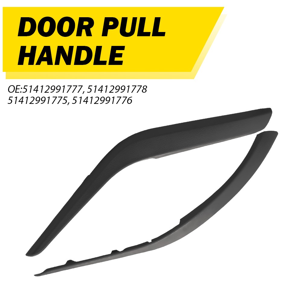 2X Passenger Driver Side Inner Handle Door Pull Panel Trim Fit 09-15 BMW X1 E84