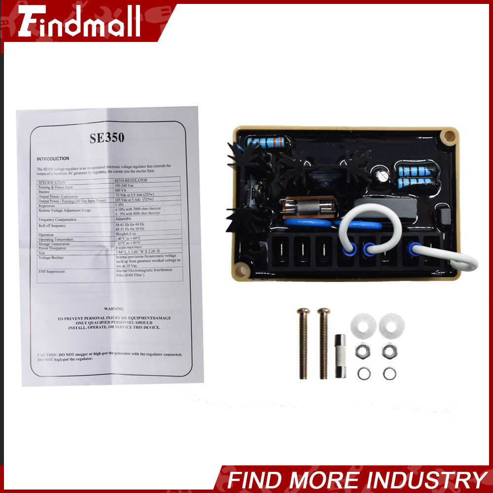 Findmall AVR SE350 Automatic Voltage Regulator For Generator Electric Controller