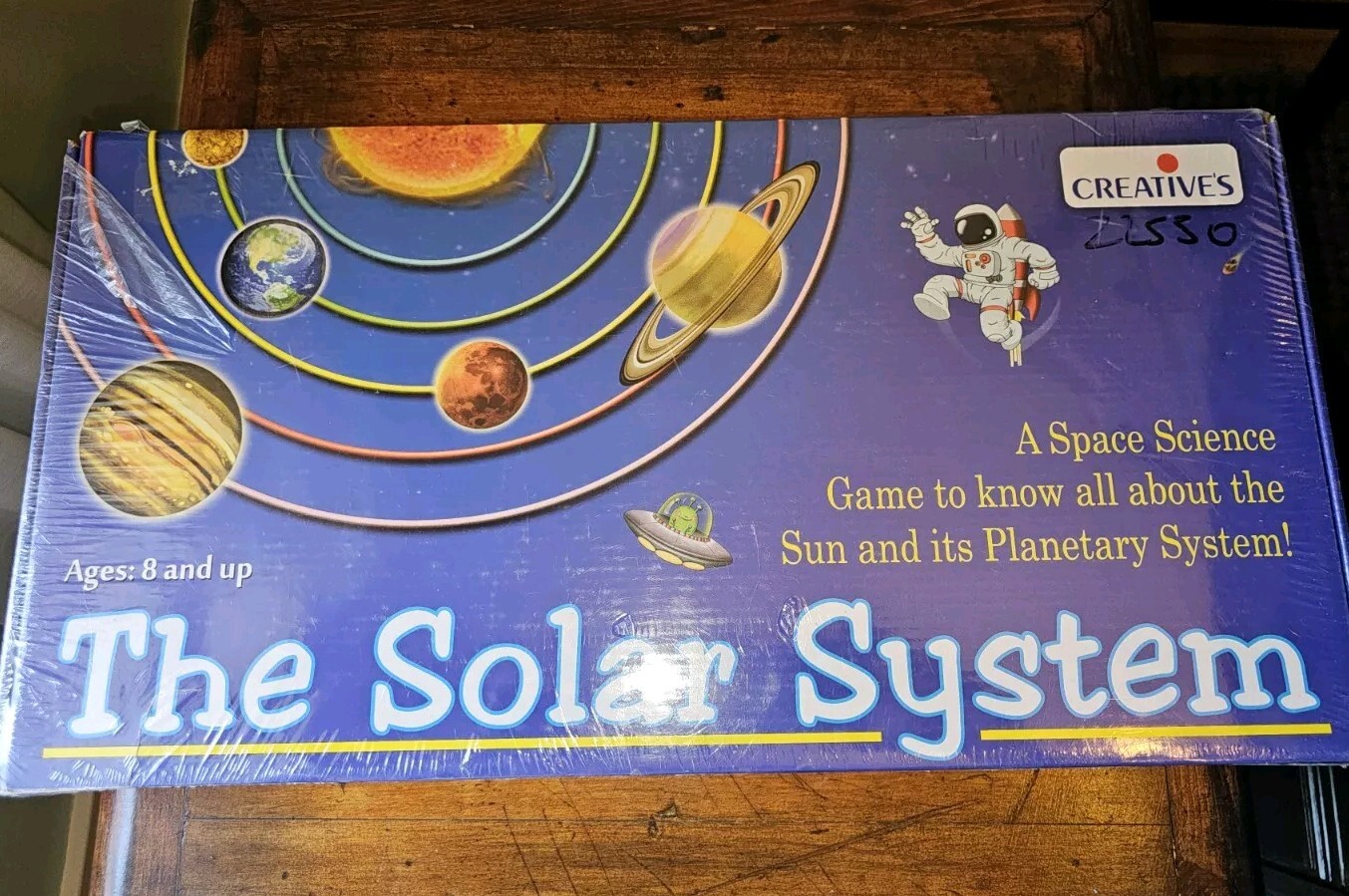Creative Educational Aids Solar System Sun Planetary Board Game Galaxies New
