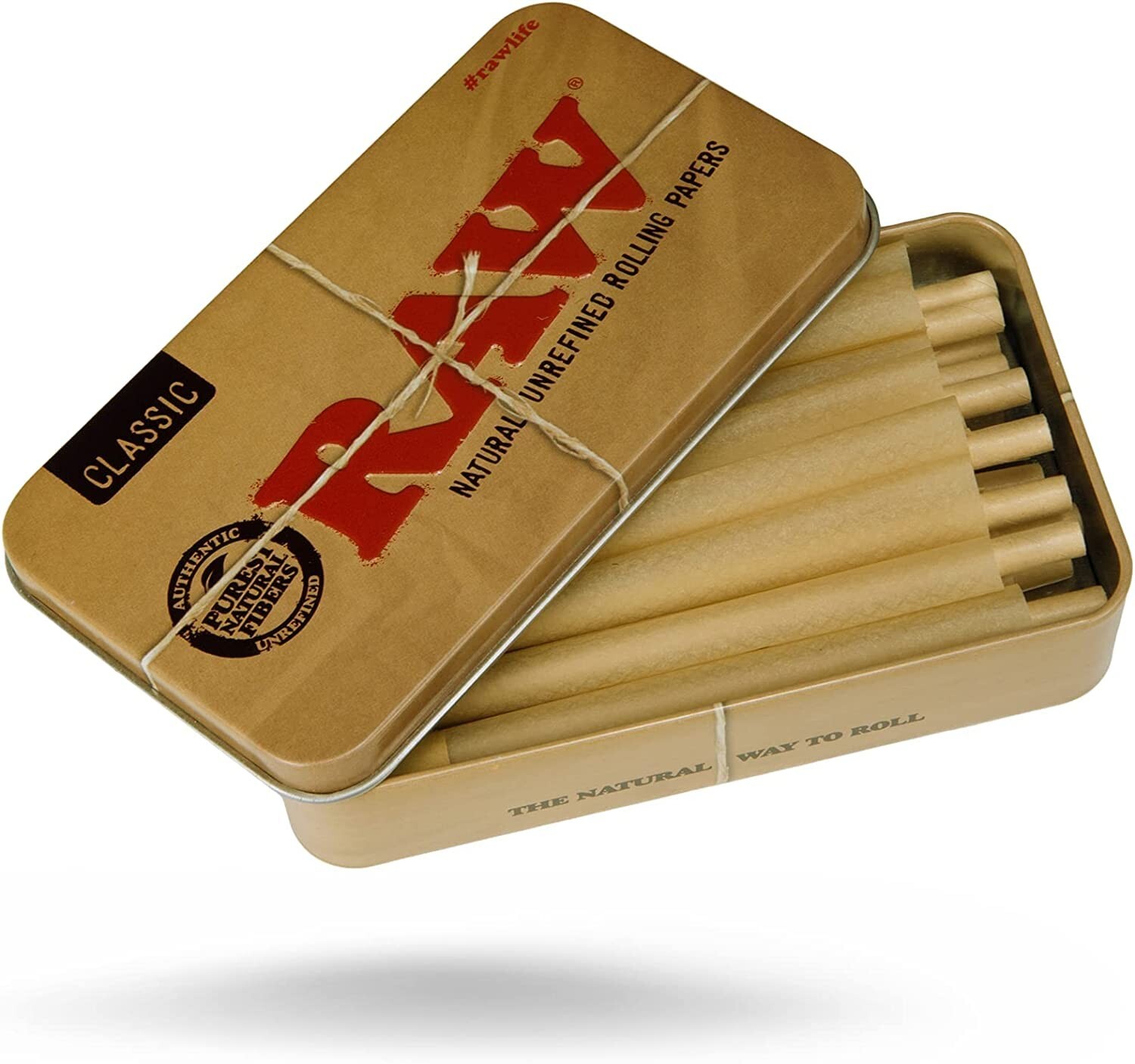 RAW 98 Special Cone Bundle with Protective Tin Box