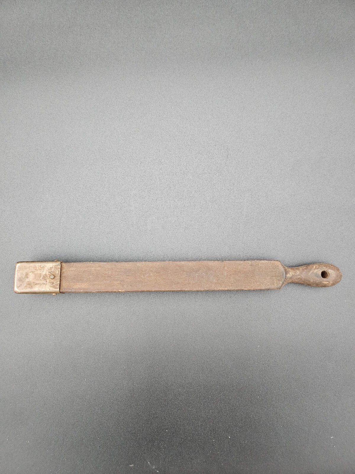 Vintage Antique Wooden Brass Candy Jelly Thermometer Made USA Hand Held