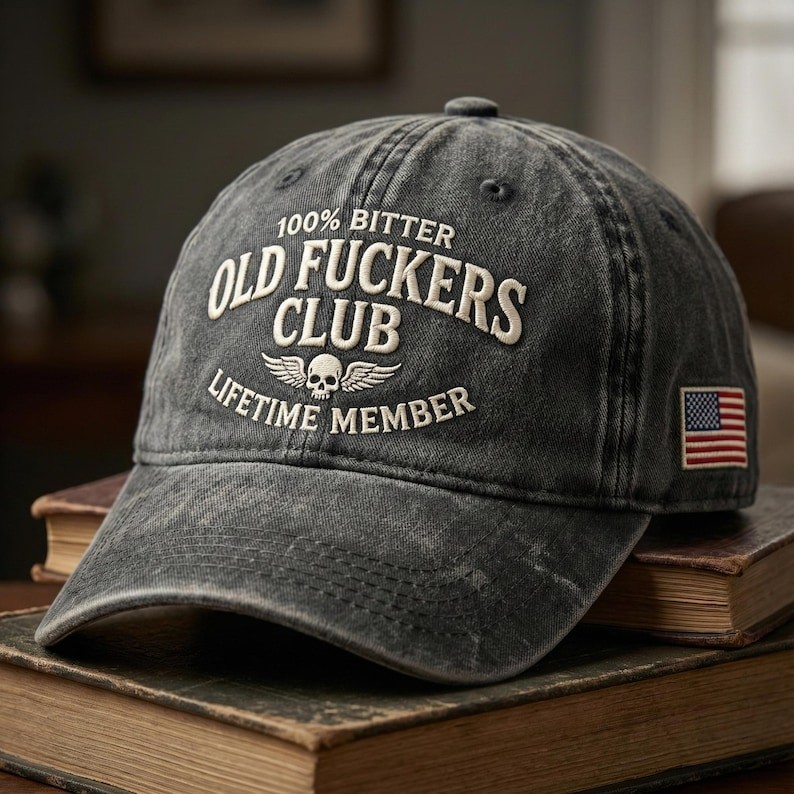 Old F*ckers Club-Baseball Cap for Men Lifetime Member