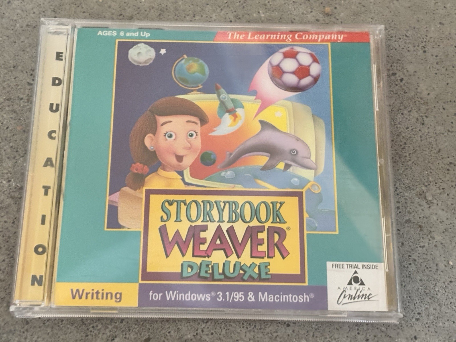 MECC Storybook Weaver Deluxe Writing Software Ages 6 and Up CD-ROM