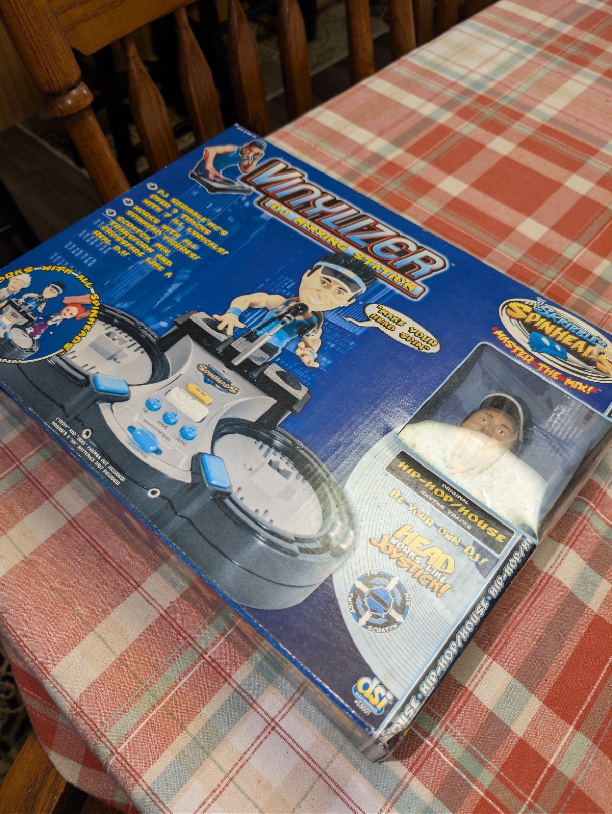  ❤️ DJ Skribble's Spinheads Vinylizer Mixing Station - Master the Mix New in Box