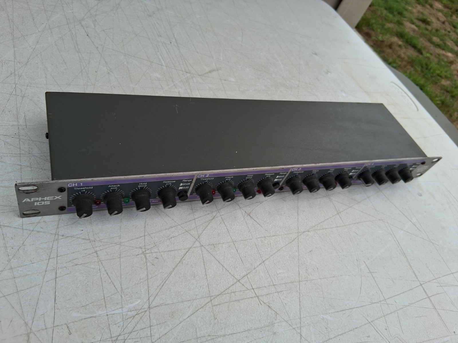Aphex 105 4-Channel Logic Assisted Gate No Power Supply