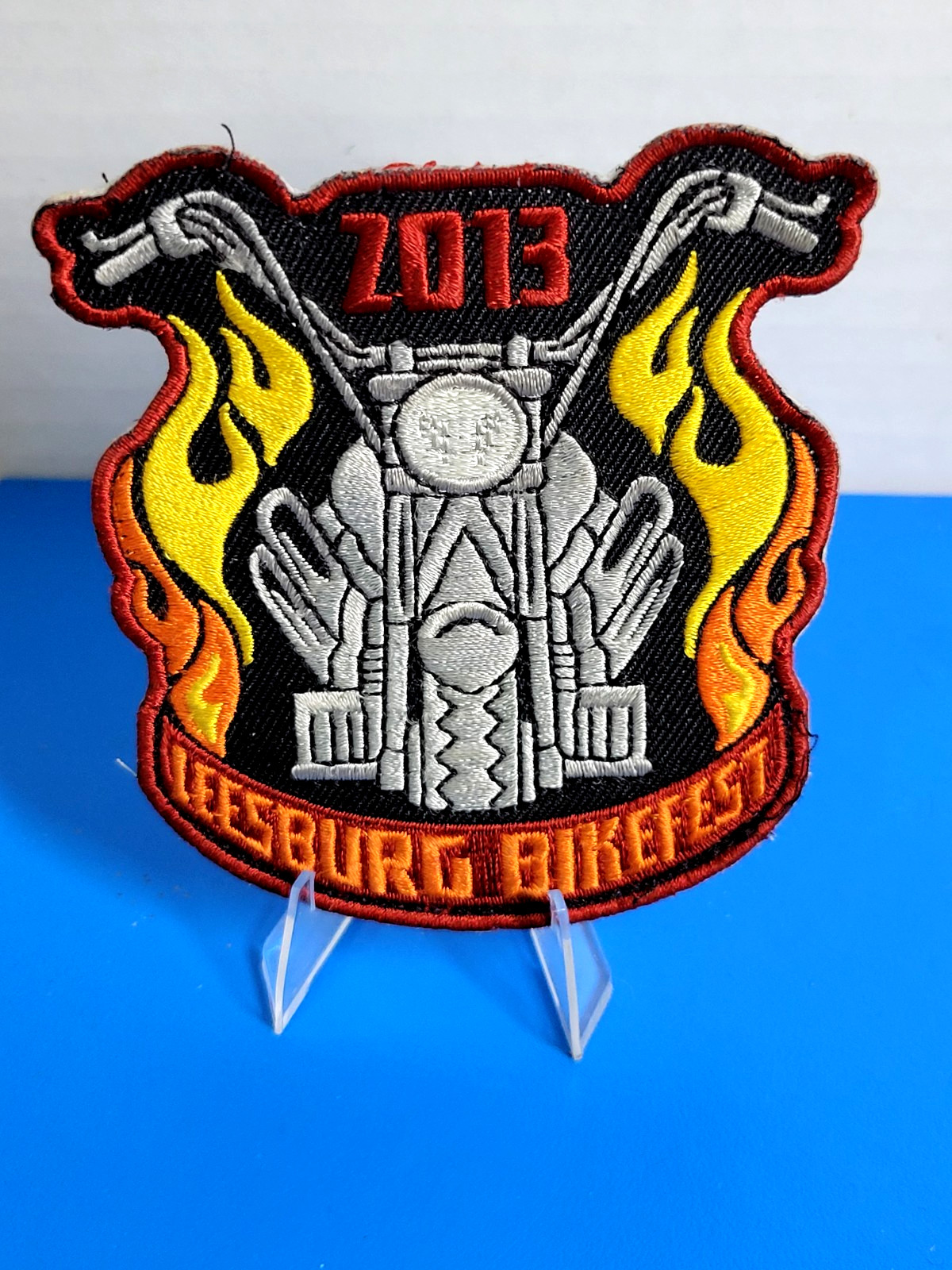 2013 Leesburg Bikefest Patch Streets of Leesburg Florida