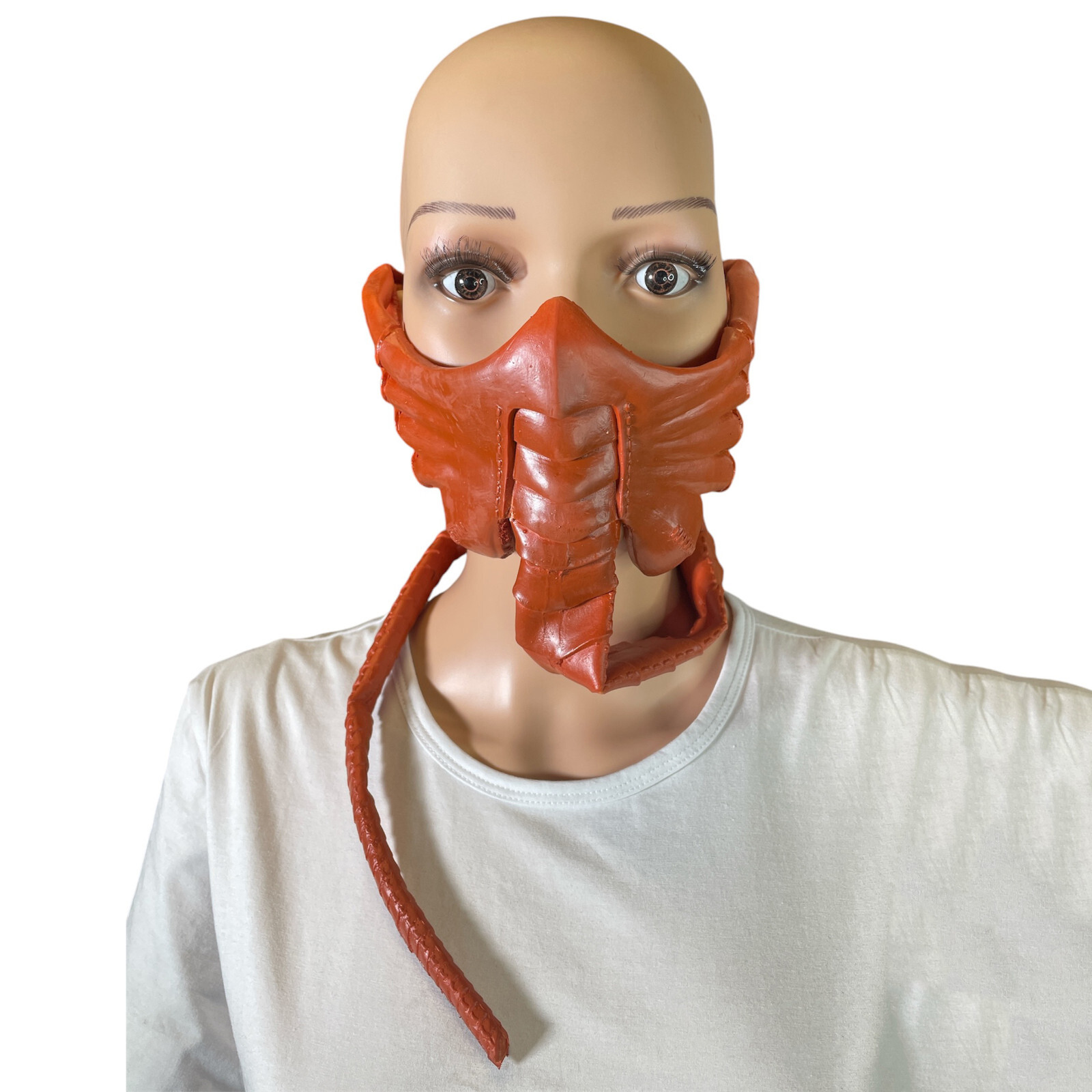 Scorpion Alien Latex Mask For Halloween Costume Cosplay Props Facehugger Toy