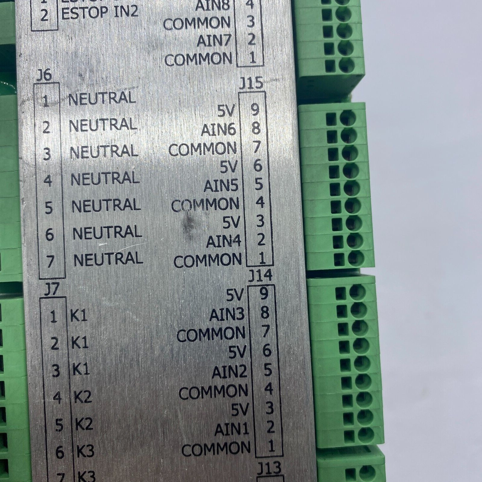 SULLAIR INTERFACE CONTROL BOARD 02250225-289 ETHERNET J19 COMMON 24VDC 🎯