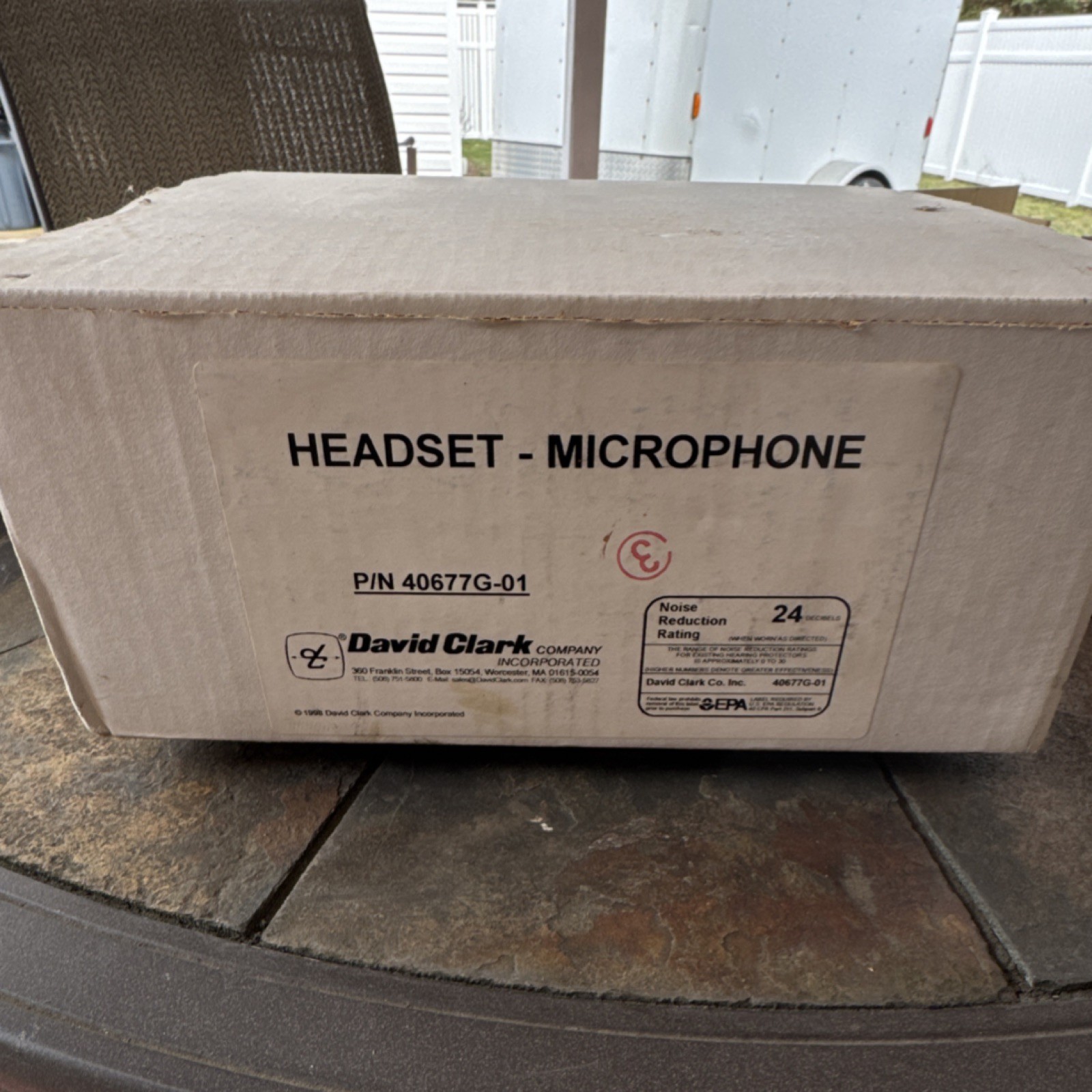 David Clark Aviation Ground Headset Microphone Soft Mic P/N 40677G-01