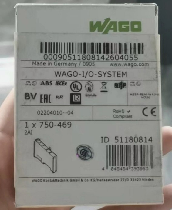 New In Box WAGO 750-469 PLC Module 750-469 750-469