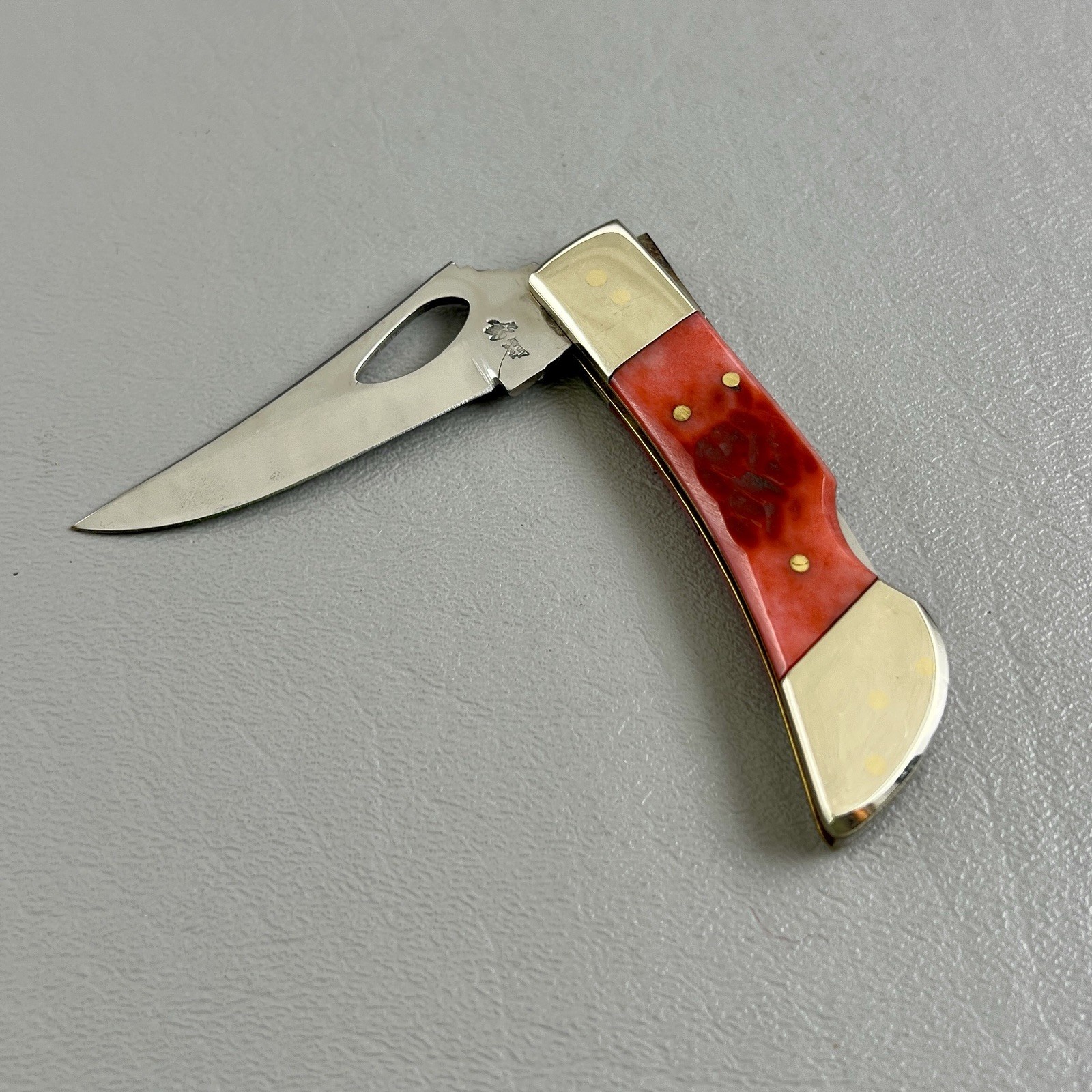 Frost Cutlery Pocket Knife Red Handle Pakistan 14-2363 RPB