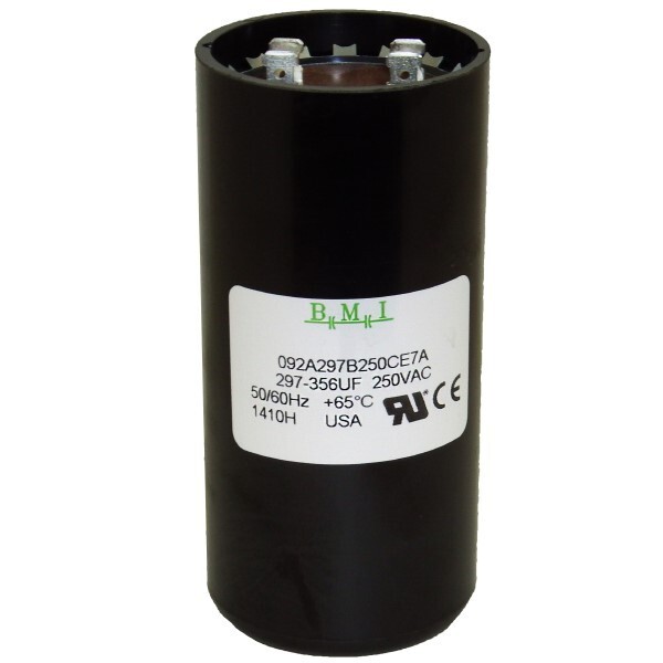 USA 297-356 uf/MFD 220-250 VAC volts Round Start Capacitor 50/60 Hz - Lot-1