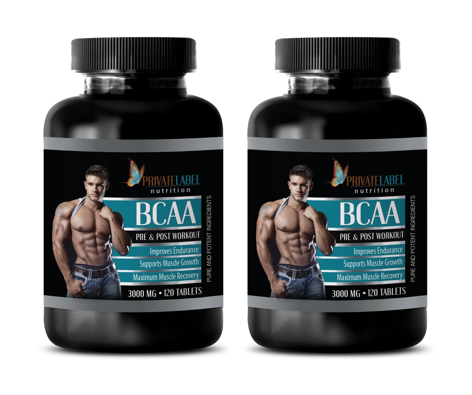 bcaa amino acids - BCAA 3000mg - amino acid supplement - 2 Bottles 240 Tablets