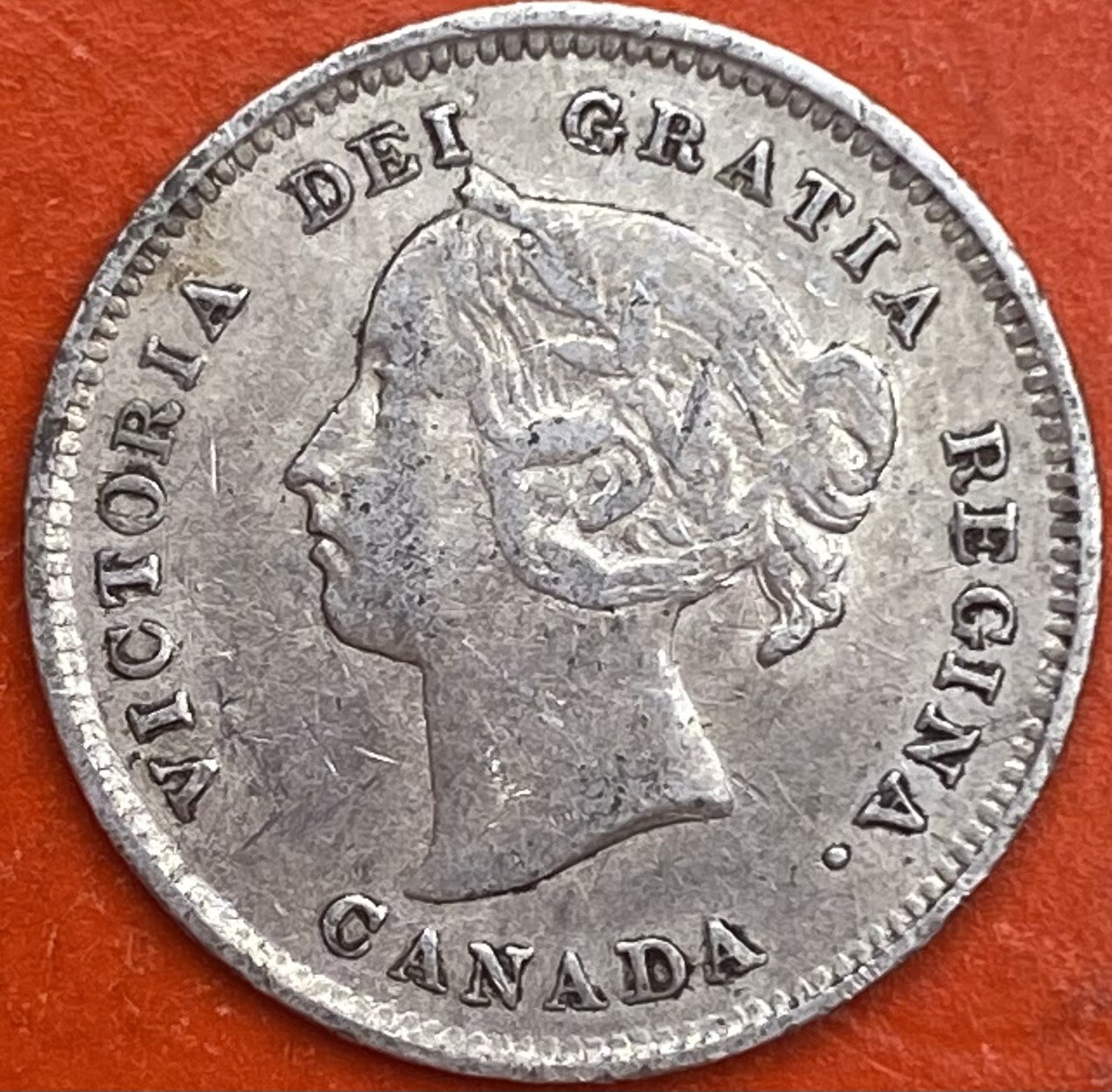 1888 Canada 5 Cents - VF - Lot#5111