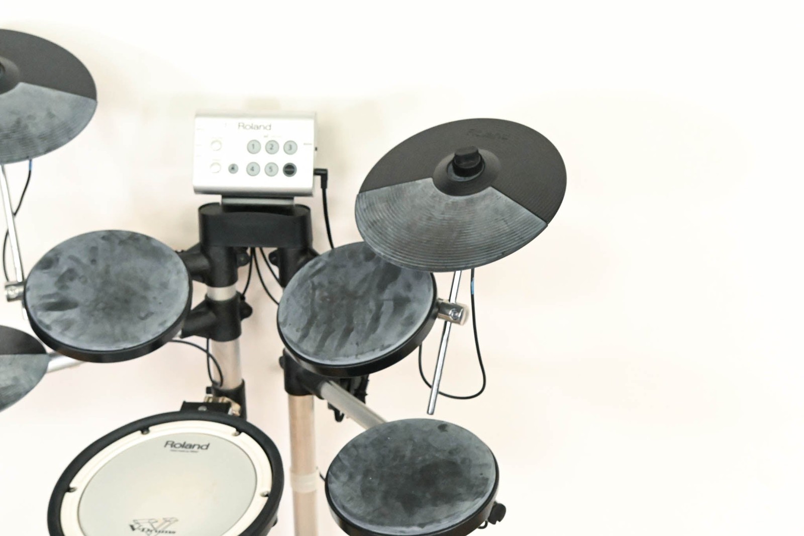 Roland HD-1 V-Drums Lite Electronic Drum Kit w/ Drum Module & Cables CG01T2C
