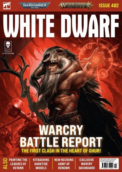 Games Workshop Warhammer White Dwarf Magazine Issue 482