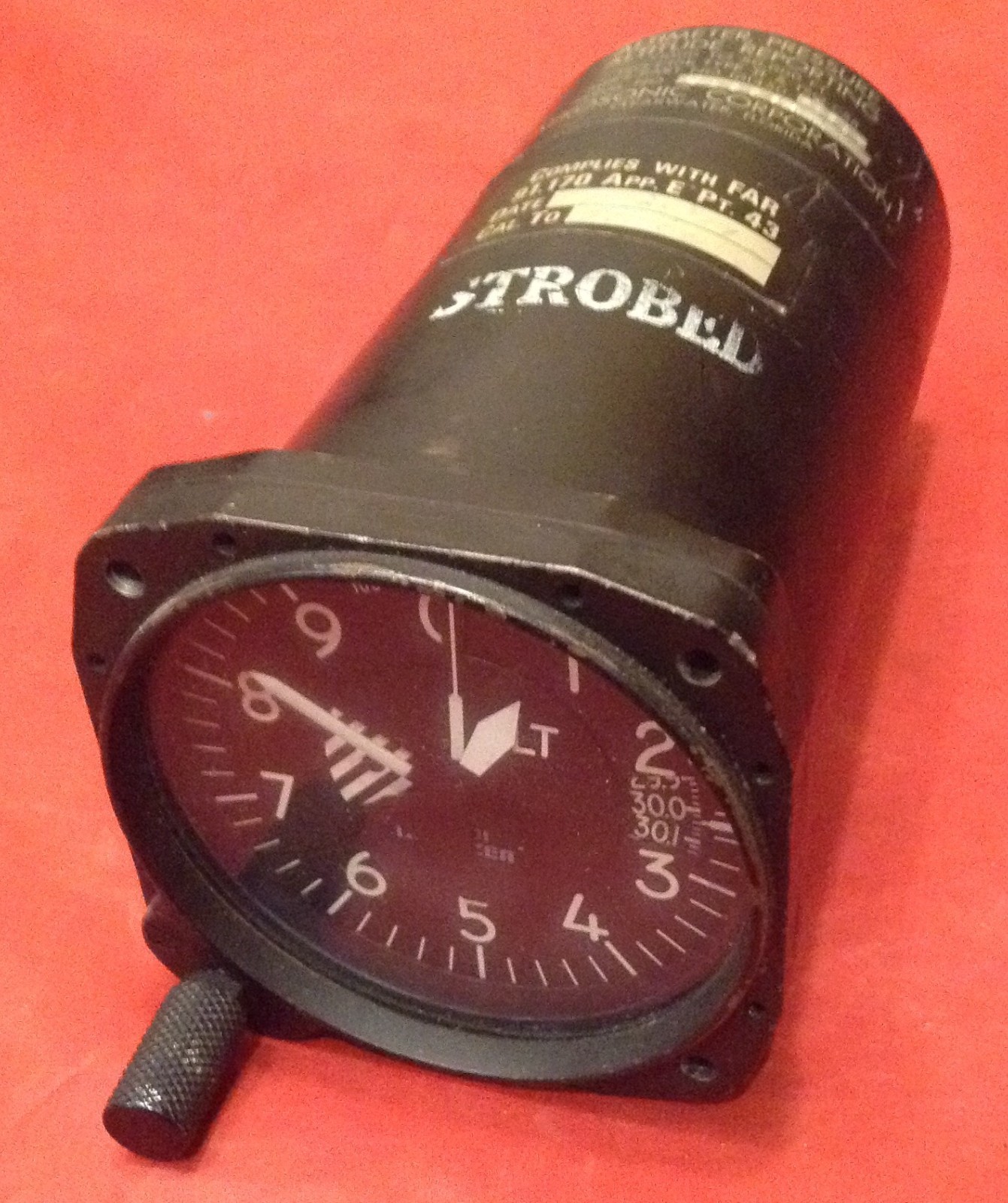 Salvaged AEROSONIC Aircraft Pressure Altimeter Altitude Recording 101450-01217