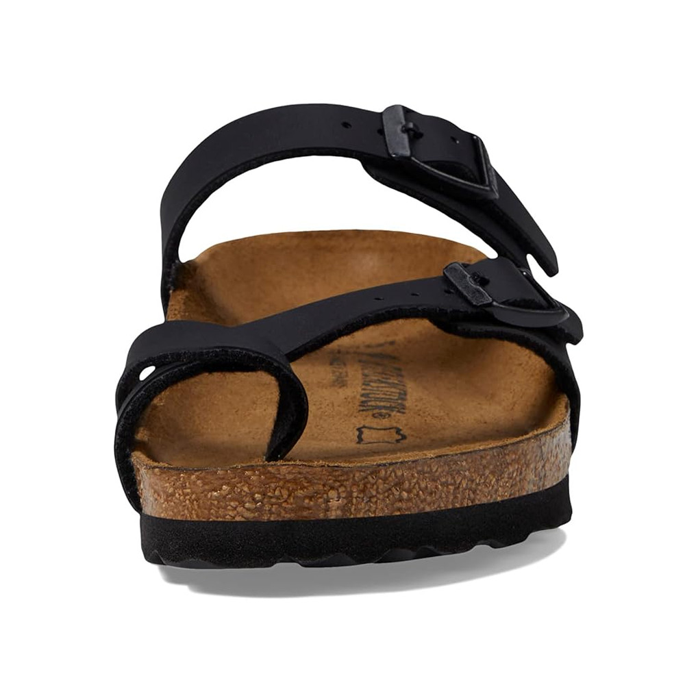 Birkenstock Mayari Black Classic Birko-Flor Cork Two-Strap Sandals Women’s Shoes