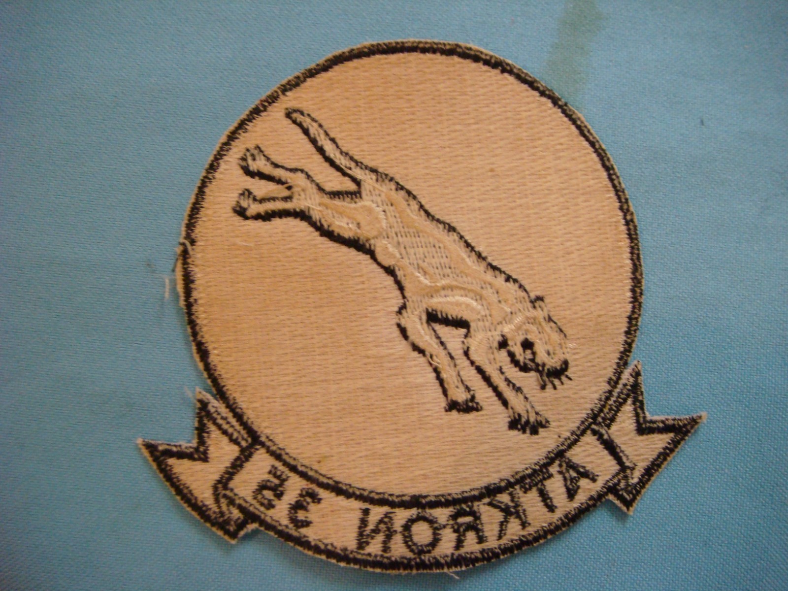 PATCH US NAVY ATTACK SQUADRON ATKRON 35 " BLACK PANTHER "