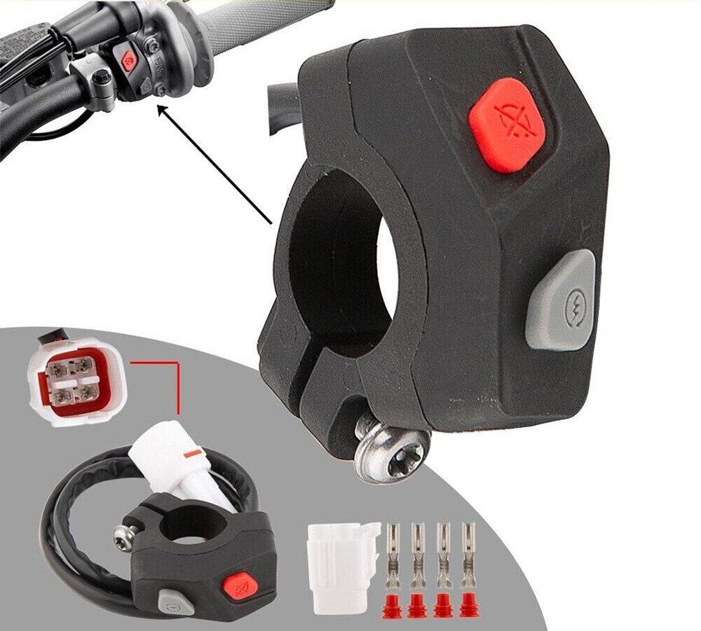 Dirt Bike Start Stop Switch For KTM 125 250 300 SX 250 350 450 SX-F 2023-2024