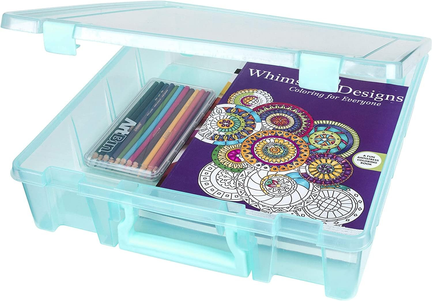 Super Satchel Craft Organizer Box - 1 Compartment, Perfect for Storage!