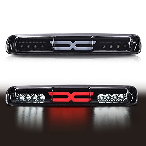Third TailType X Brake Light High Mount Stop 1999-2006 Chevy Silverado Smoky