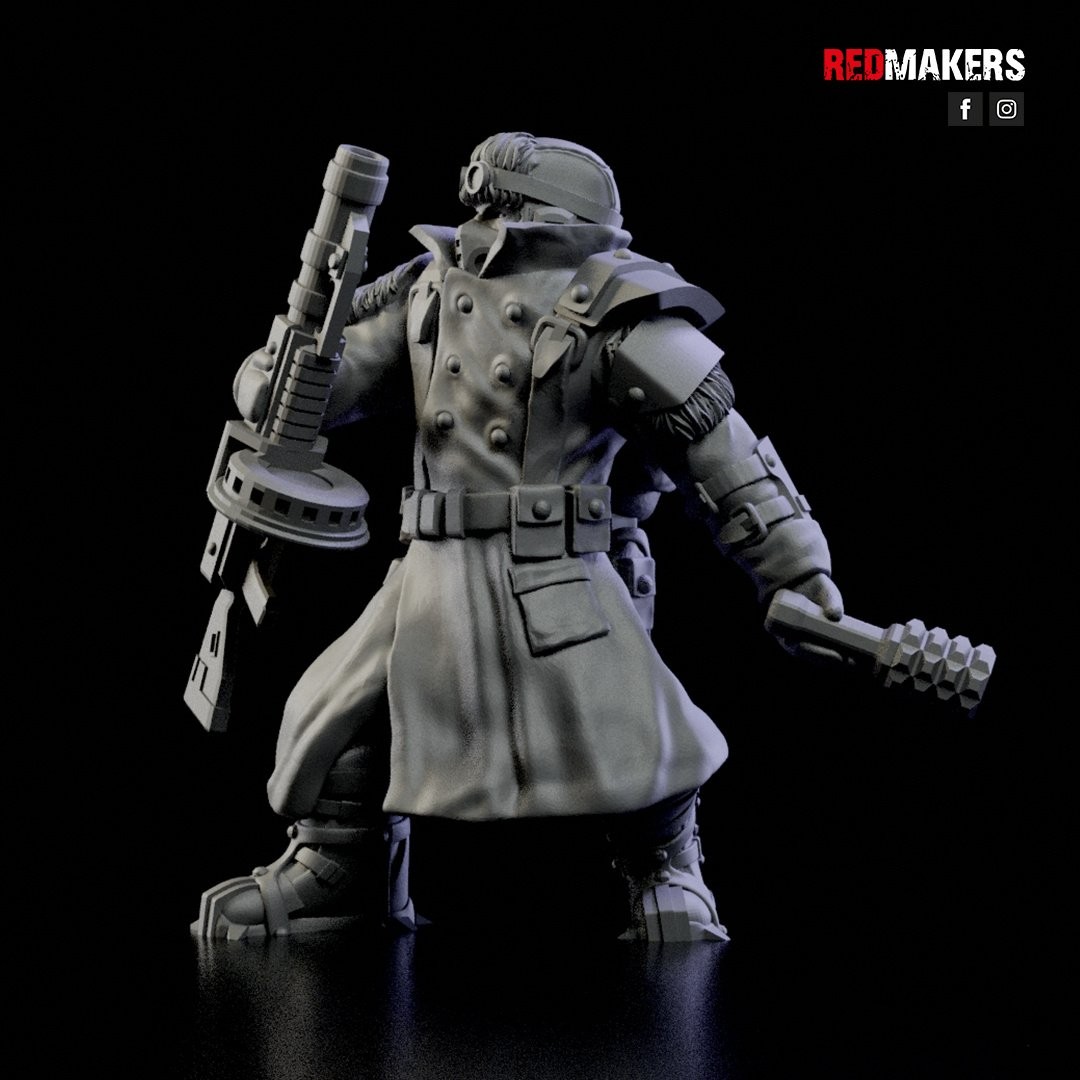 ICE WARRIORS INFANTRY GRENADE LAUNCHER SET (8U)