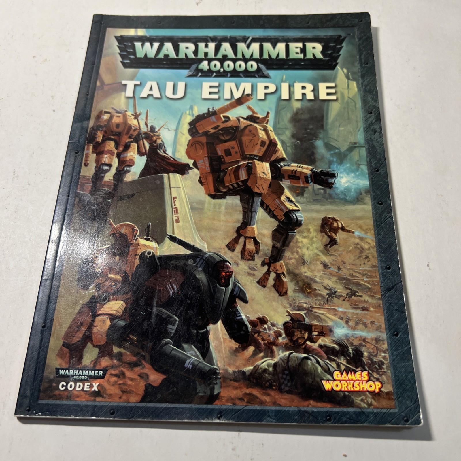 Tau Empire Codex 4th Edition Army Supplement Games Workshop Warhammer 40k T' VG