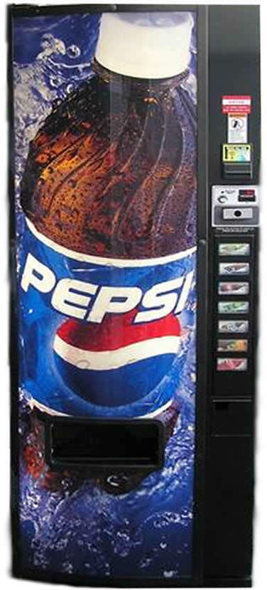 (4) Vending Machine Labels - Yoo-Hoo