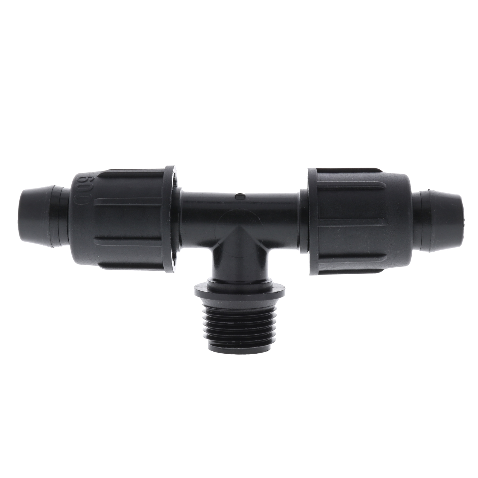 Irritec Perma-Loc Tubing Tee x 1/2" MPT Adapter