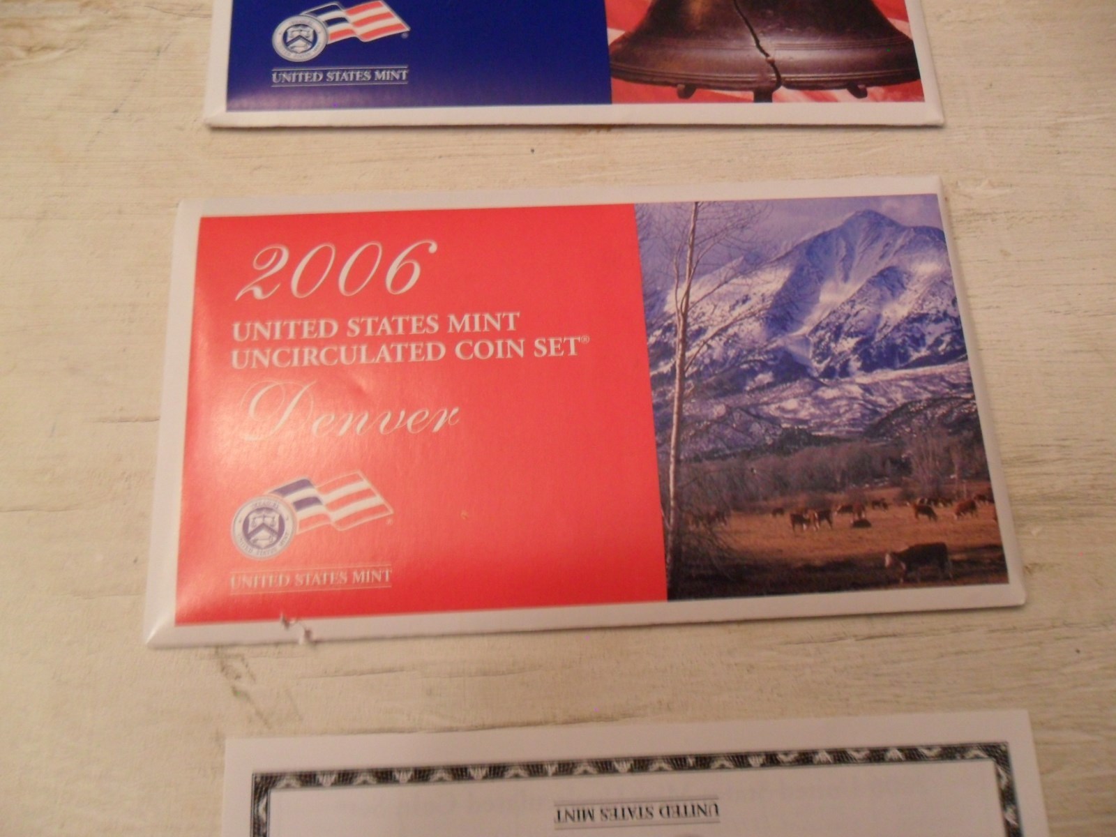 2006 Mint Set Envelope / Envelopes ONLY *NO COINS* **FREE SHIPPING**