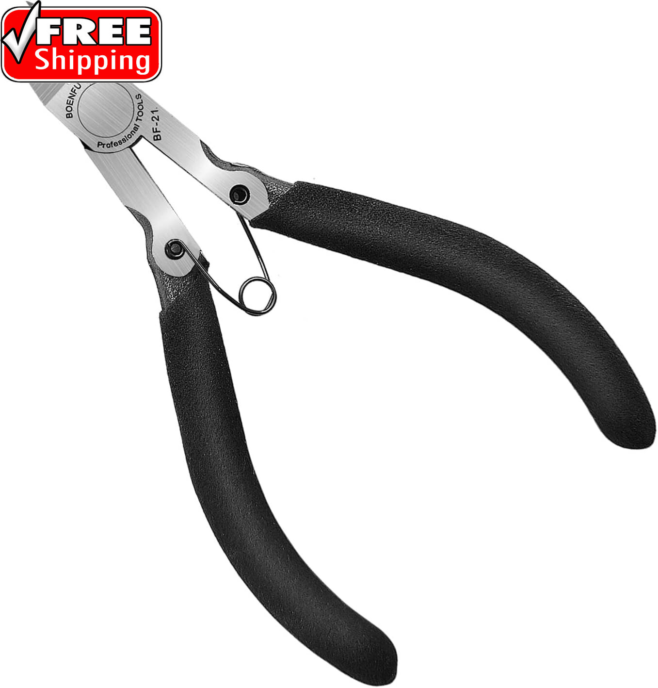 5 Inch Flush Cutters Precision Wire Cutters Wire Snips Small Wire Nippers, Ideal