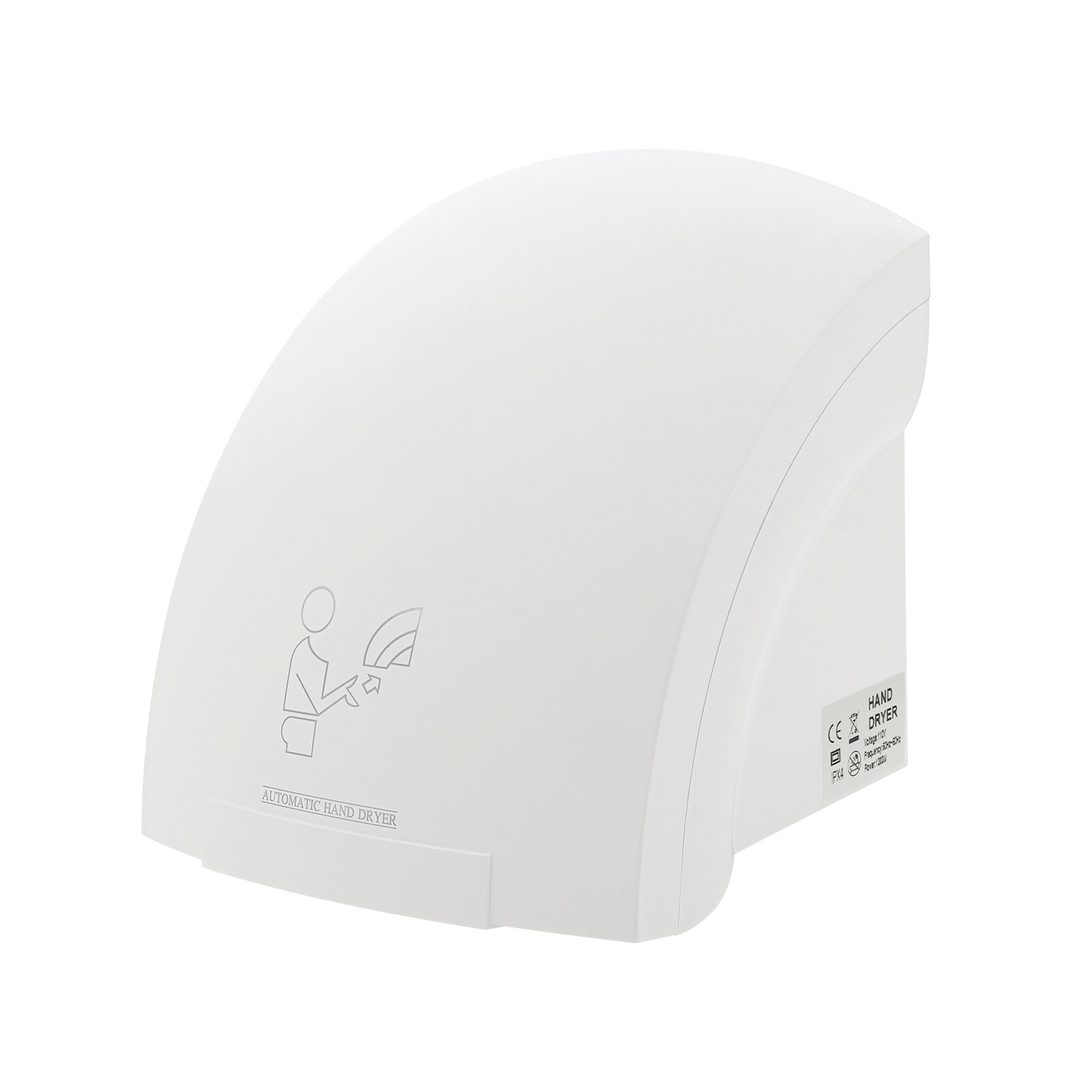 1200W Hand Dryer Commercial Electric Automatic Sensor Handy Bathroom Restroom